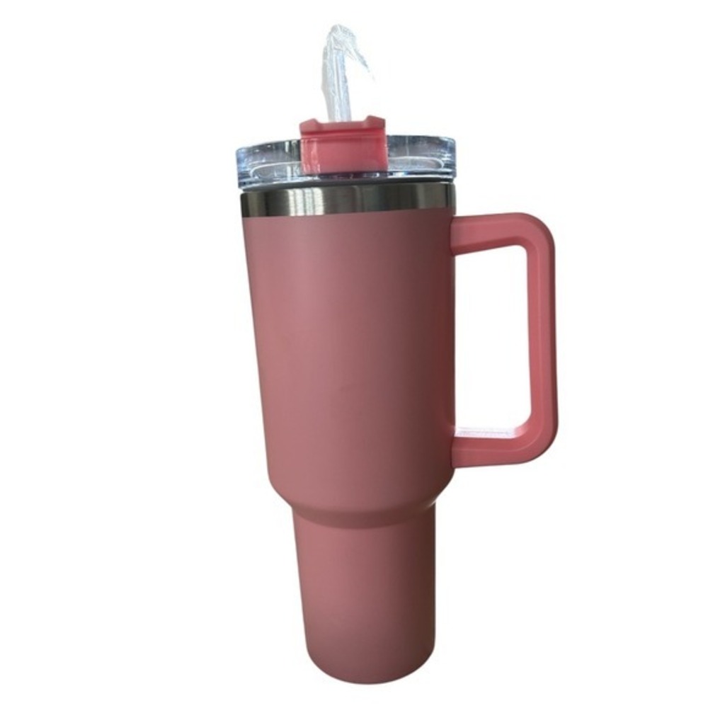 New Pink Stainless Steel Tumbler, 40 FL